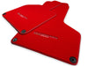 Lamborghini Huracan 2014-2022 Red Tailored Carpets 2 x AutoWin Floor Mats