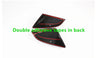 Tesla Model S Carbon Fiber Style Rear View Mirror Cover Trim (2014–2018)