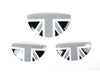 Mini Cooper S Black Interior Door Handle & Glove Box Cover (2002-2008)