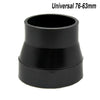 Air Intake Filter System Pipe Tube Rubber Connector 76mm-63mm