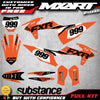 KTM SX 125 250 Graphics Decal Stickers HOSTILE Style (2019-2021)