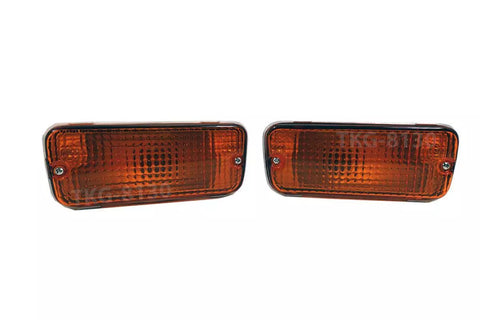 Toyota Hilux RN30 N30 Bumper Light 2 x Orange (1979-1983)