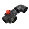 Diesel Heater 75mm Pipe Ducting Warm Air-Outlet Vent Hose Clip
