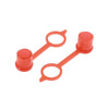 Motorcycle M8 / 300pcs / Red Plastic Nipple Grease Fitting Dust Cap Cover