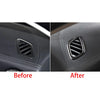 Mercedes Benz A Class Carbon Fiber Air Vent Outlet Frame Trim (2013-2023)