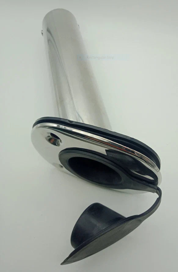Rod Holders Marine Grade Stainless Steel 30° PVC Seal Cap & Gasket 2 Pack