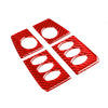 Porsche Boxster 4 x Radio Control Switch Panel Cover Trim (1998-2004)