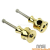 Harley Dyna Softail Sportster 1" Brass Handlebar Riser