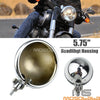 Harley Chopper Bobber 5.75" Chrome LED Headlight Housing