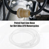 Gas Tube 0.31'' x 3ft Clear Motorcycle Dirt Bike Fuel Vent Line Hose Petrol