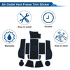 Peugeot 2008 (2020) - 12 Pcs PVC Blue Non-Slip Mat Set