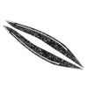 BMW 5 Series F10 Front Headlight Eyebrow Eyelid Covers (2010-2013)