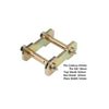Nissan Patrol GU 4X4 Rear Leaf Spring Greasable Shackles (1999-2014)