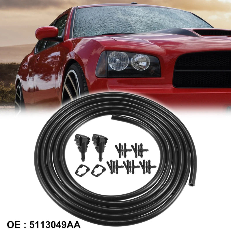 Dodge Chrysler 2.8m Hose Kit Windshield Washer Nozzle