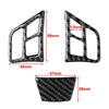 BMW 3 Series Carbon Fiber Look Steering Wheel Cover Trim (2006-2013)