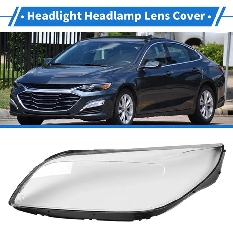 Chevrolet Malibu 1 Pcs Front Left Headlight Lens Cover (2013-2015)