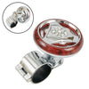 Car Steering Wheel Booster Anti-Slip Assister Electroplating Power Handle