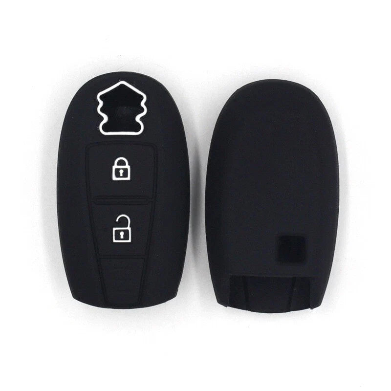 SUZUKI SX4 Swift Vitara S-CROSS 2 Buttons Silicone Key Shell FOB Case Fit