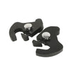 Harley Touring Softail Black Sissy Bar Luggage Rack Docking Clip Kits