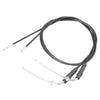 Harley Sportster XL883 XL1200 90CM Steel Gas Fuel Throttle Cable (2004-2023)