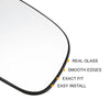 Jeep Heated Right Side Rearview Mirror Glass with Backing Plate