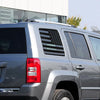 Jeep Patriot US Flag Rear Triangular Window Glass Covers (2007-2017)