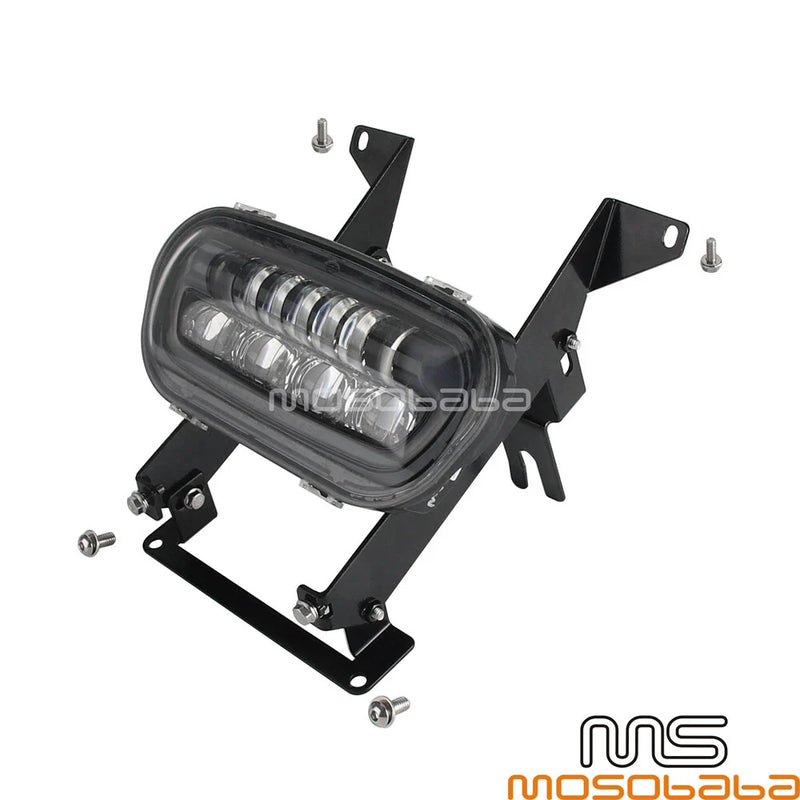 Harley Softail FXFBS Headlight Fairing Windshield + LED Headlamp (2018-2023)