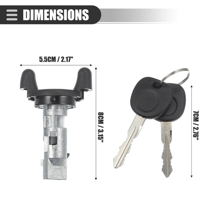 Chevy Silverado 1500 Ignition Switch Lock Cylinder Set (1999-2004)