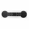 VW TOUAREG Button decals/stickers (2004–2009)