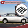 Toyota Camry 4 x Car Door Handle Cover Black ABS (2018–2024)