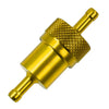 Universal Applications 8mm 5/16" Billet Aluminium Inline Gas Fuel Filter