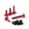 Universal Japanese Sport Bikes Fairing Bolts Kit Red (F2)