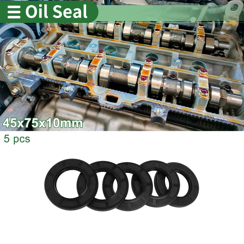 Make Model Oil Seal 45x75x10mm Rotary Shaft Seal NBR Rubber