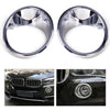 BMW X5 F15 2 x Front Fog Light Lamp Covers (2014-2018)