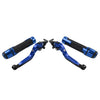 Speed Triple 1050 Blue Extendable Brake Clutch Levers & Handlebar Grips