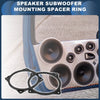 Hyundai  - 2 x Pcs 6.5" Speaker Spacer Ring Adaptor