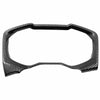 Toyota RAV4 ABS Carbon Fiber Dashboard Meter Frame Cover Trim (2019–2023)