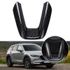 MAZDA 3 CX-5 CX-9 Carbon Fiber Style ABS Steering Wheel Center Trim Cover