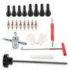 Cars Tire Valve Core Tool Kit - Quick Change with Black Handle