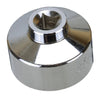 Universal Use 3/8" Drive Oil Filter Remover Socket Wrench Tool