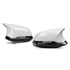 BMW F20 F22 F30 X1 1 Pair White Rearview Side Mirror Covers (2012-2019)