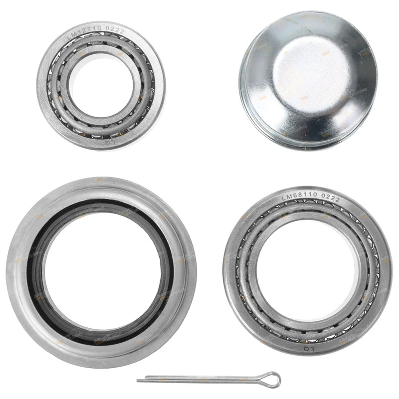 Ford Type Axels Marine Trailer Wheel Bearing Kit 45mm Square Axle