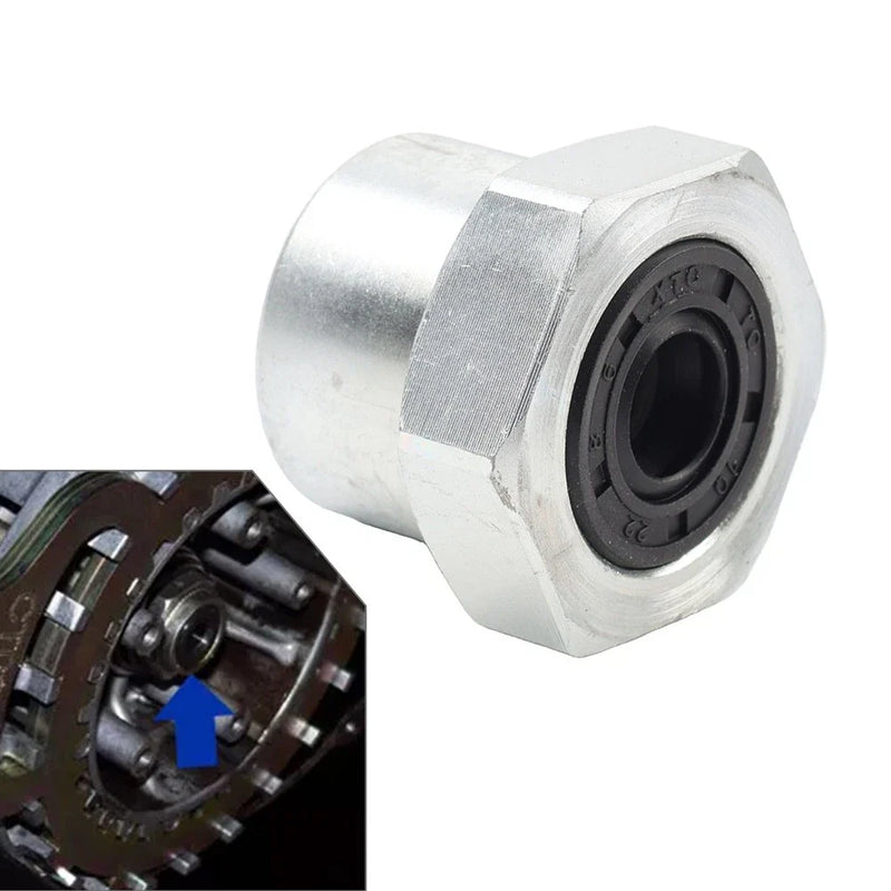 2" & 3.35" Open Belt Primary Drives Clutch Hub Nut w/ Seal