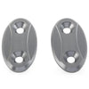 BMW S1000RR (2009-2018) 2 x Grey Rearview Mirror Block Off Base Plates Cover