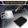 Chevy Silverado GMC Sierra Red Full Center Console Organizer Insert Tray