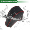 Subaru Forester Gear Shift Knob Cover 2014-2017 Black Red Faux Leather