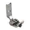 SINGER 112W, JUKI LH-515 Double Needle Center Edge Foot with Spring Guide