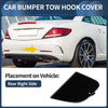 Mercedes-Benz W172 R172 (2012-2019) Black Rear Bumper Tow Hook Cover