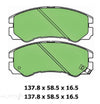 Holden Rodeo TF V6 Front Brake Caliper Overhaul Kit