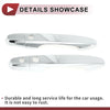 Honda CR-V 2012-2016 Silver Tone ABS Car Door Handle Cover Set